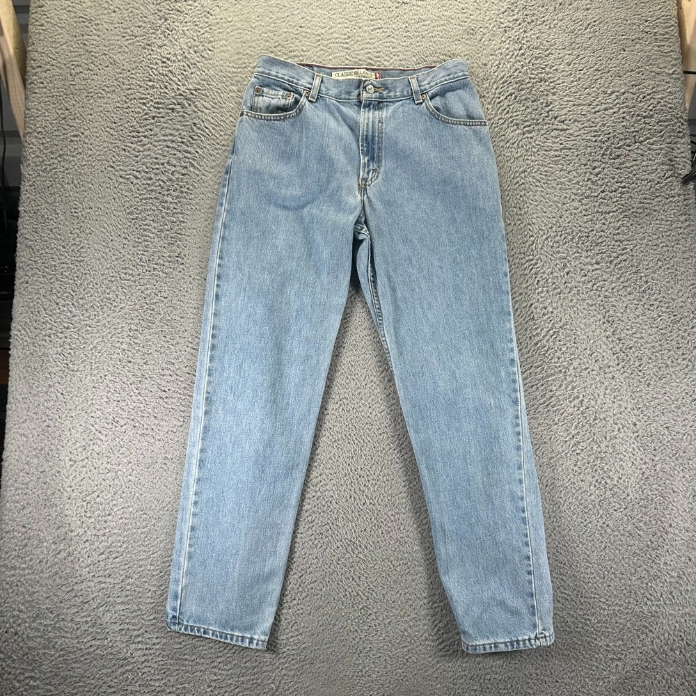 VTG Levis Jeans Women Size 12 M Blue Classic Relaxed Tapered Cotton High Waist